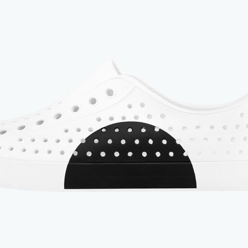 Giày native ad jefferson block (11100102-8868) shell white / shell white /jiffy circle