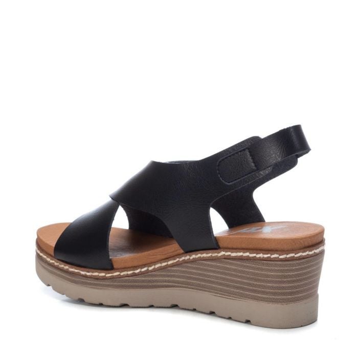 Giày Sandal Nữ Xti Black Pu Ladies Sandals