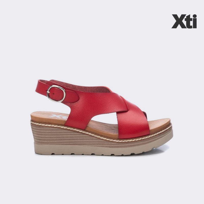 Giày Sandal Nữ Xti Red Pu Ladies Sandals