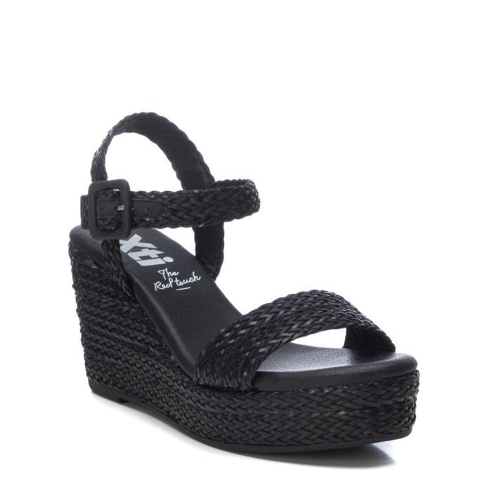 Giày Sandals Nữ XTI Black Pu Ladies Sandals