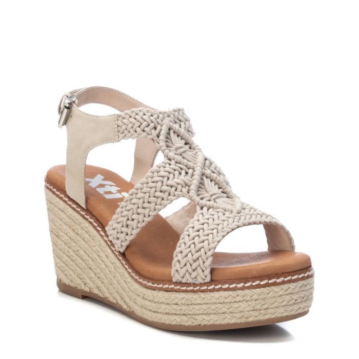 Giày Sandal Nữ Xti Beige Textile Ladies Sandals