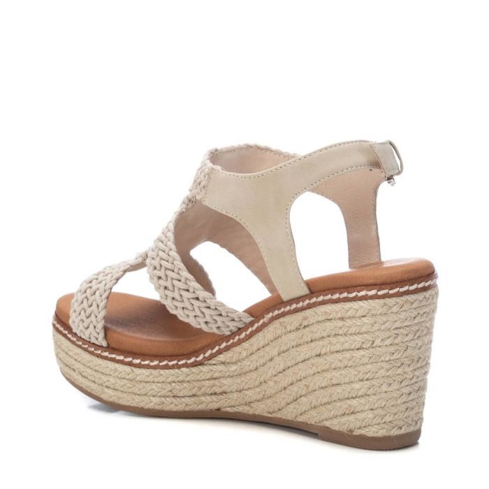 Giày Sandal Nữ Xti Beige Textile Ladies Sandals