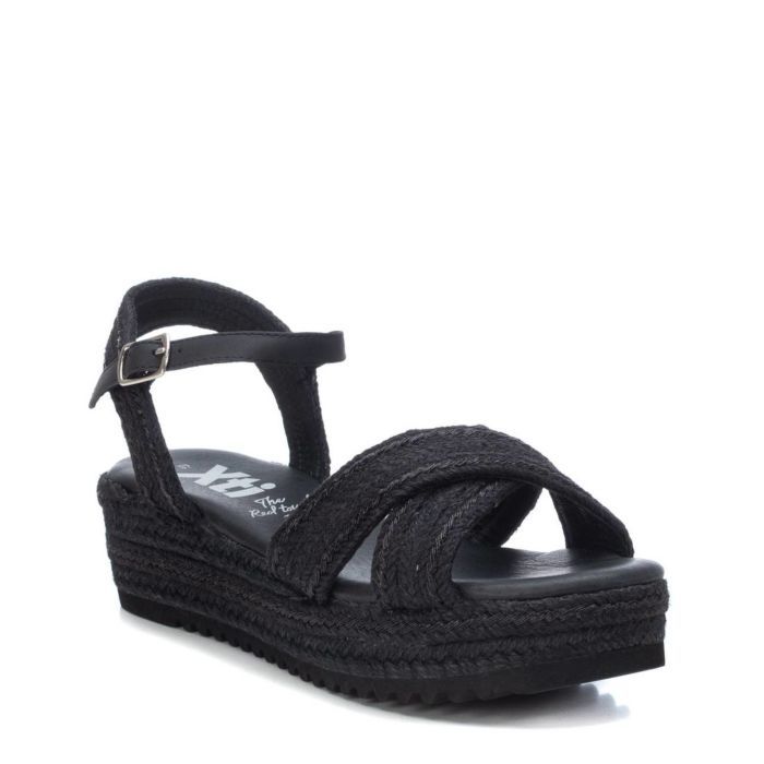 Giày Sandal Nữ Xti Black Pu Ladies Sandals