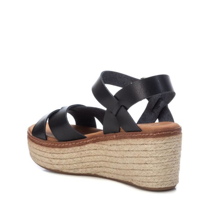 Giày Sandal Nữ Xti Black Pu Ladies Sandals