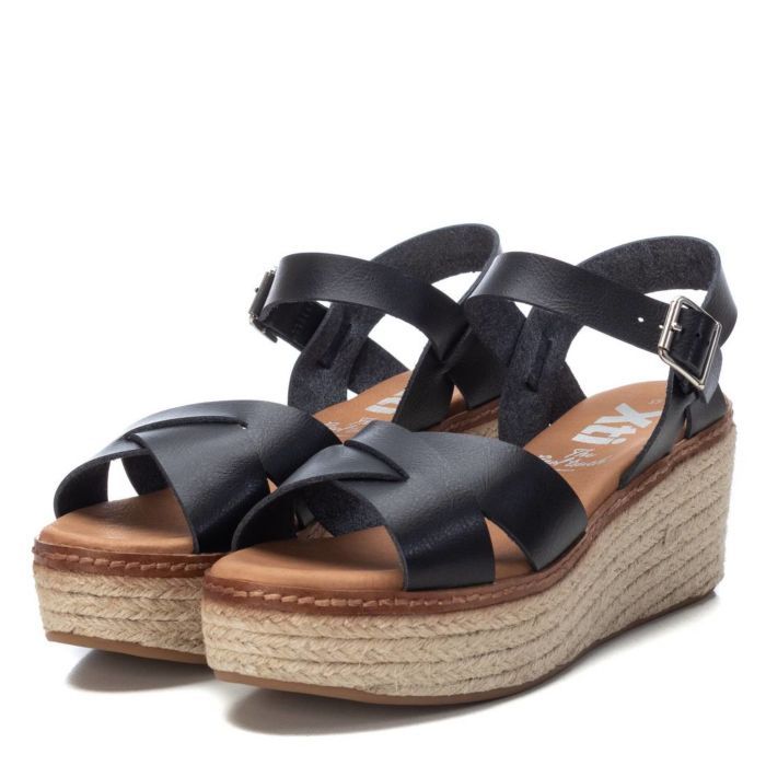 Giày Sandal Nữ Xti Black Pu Ladies Sandals
