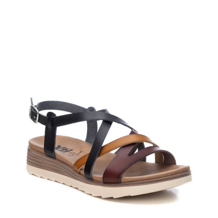 Giày Sandal Nữ Xti Black Pu Ladies Sandals