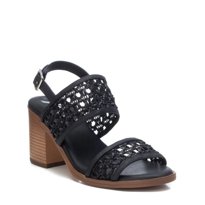 Giày Sandal Nữ Xti Black Pu Ladies Sandals