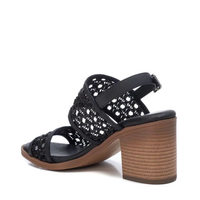 Giày Sandal Nữ Xti Black Pu Ladies Sandals