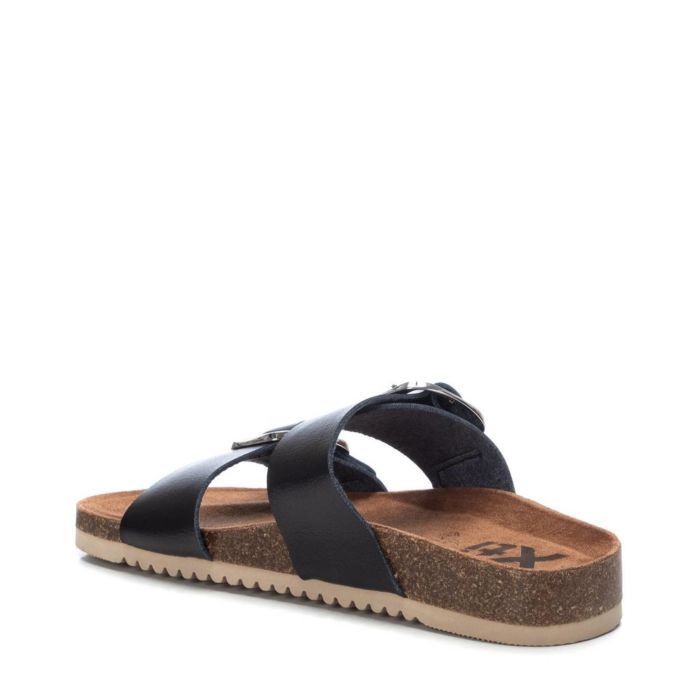 Dép Nữ Xti Black Pu Ladies Sandals