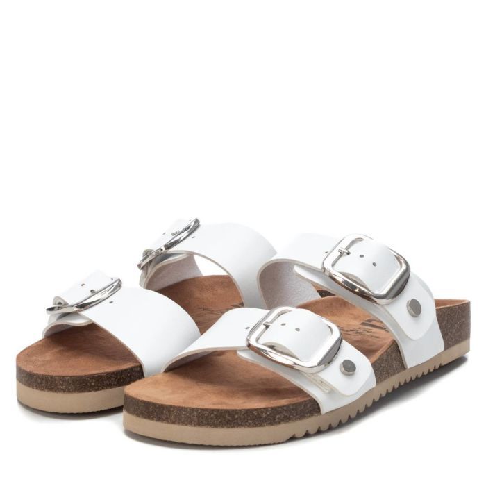 Dép Nữ Xti White Pu Ladies Sandals