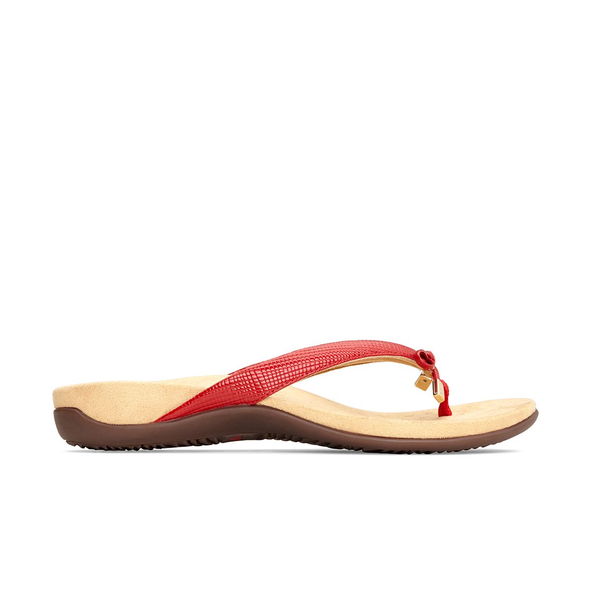 Dép vionic w bellaii lizard (10010448) red