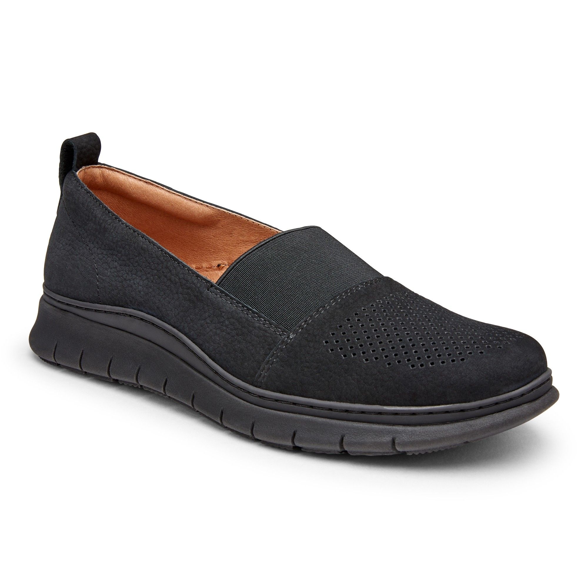 Giày vionic w roxan nubuck (10010616) black