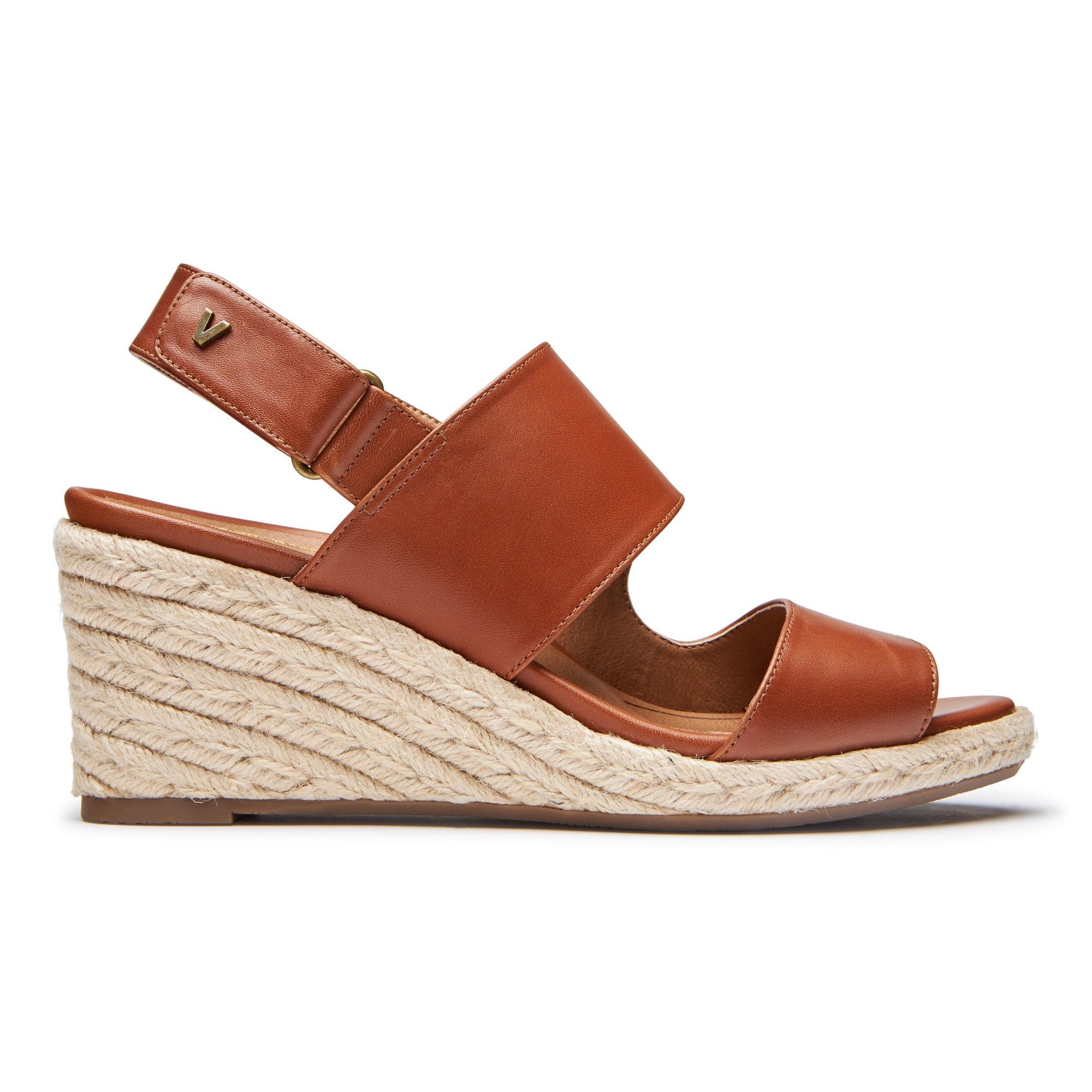 Giày sandal vionic w brooke leather (10011141) cognac