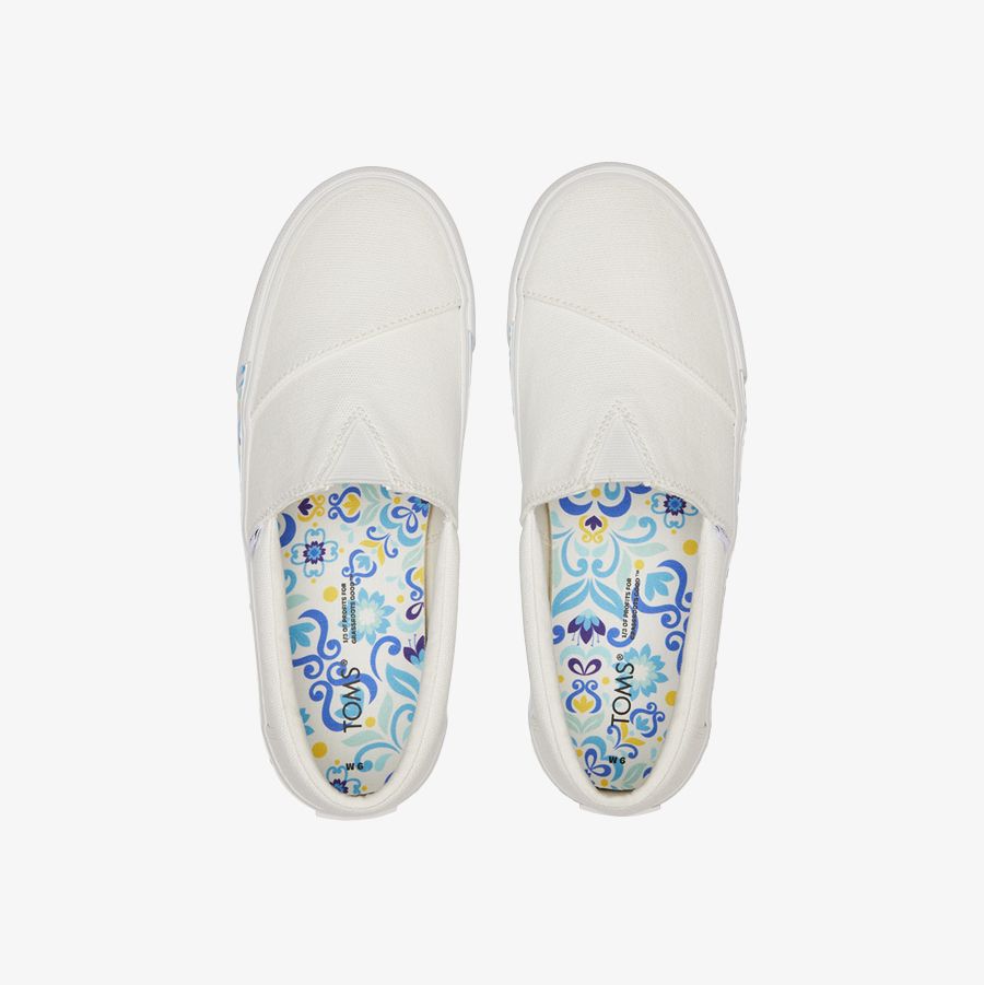  Giày Lười Nữ TOMS Alpargata Fenix Slip On 