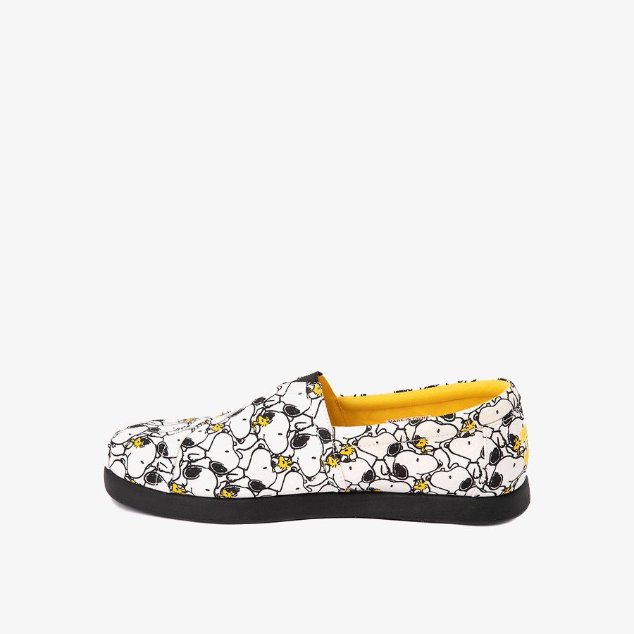  Giày Lười Nam TOMS Alp Fwd x Peanuts Classic - Snoopy / Woodstock 