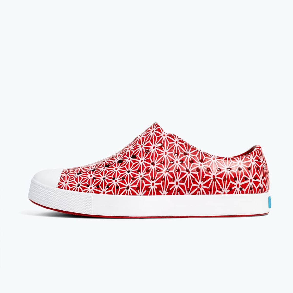 GIÀY NATIVE AD JEFFERSON PRINT (11100101) TORCH RED/ SHELL WHITE/ ASANOHA