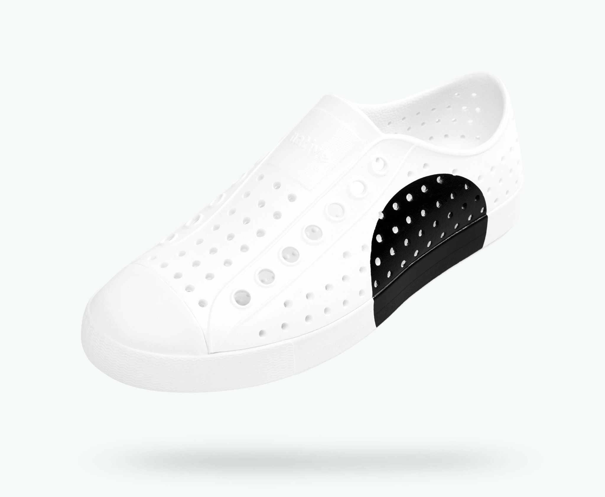 Giày native ad jefferson block (11100102-8868) shell white / shell white /jiffy circle