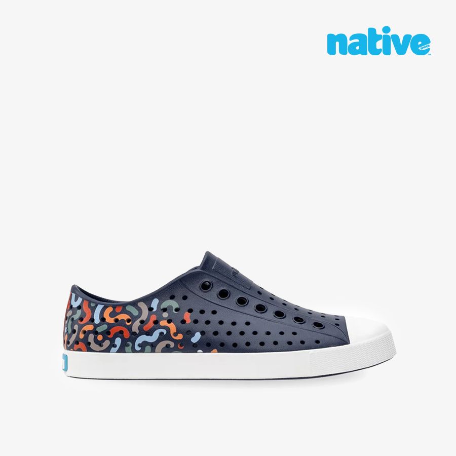  Giày Lười Unisex NATIVE Jefferson Sugarlite Block 