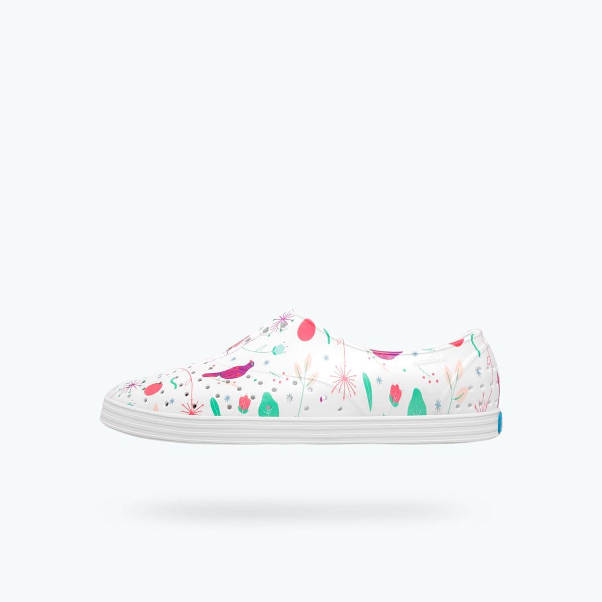 Giày native ad jericho print (11300401) shell white/ shell white/ botanisk