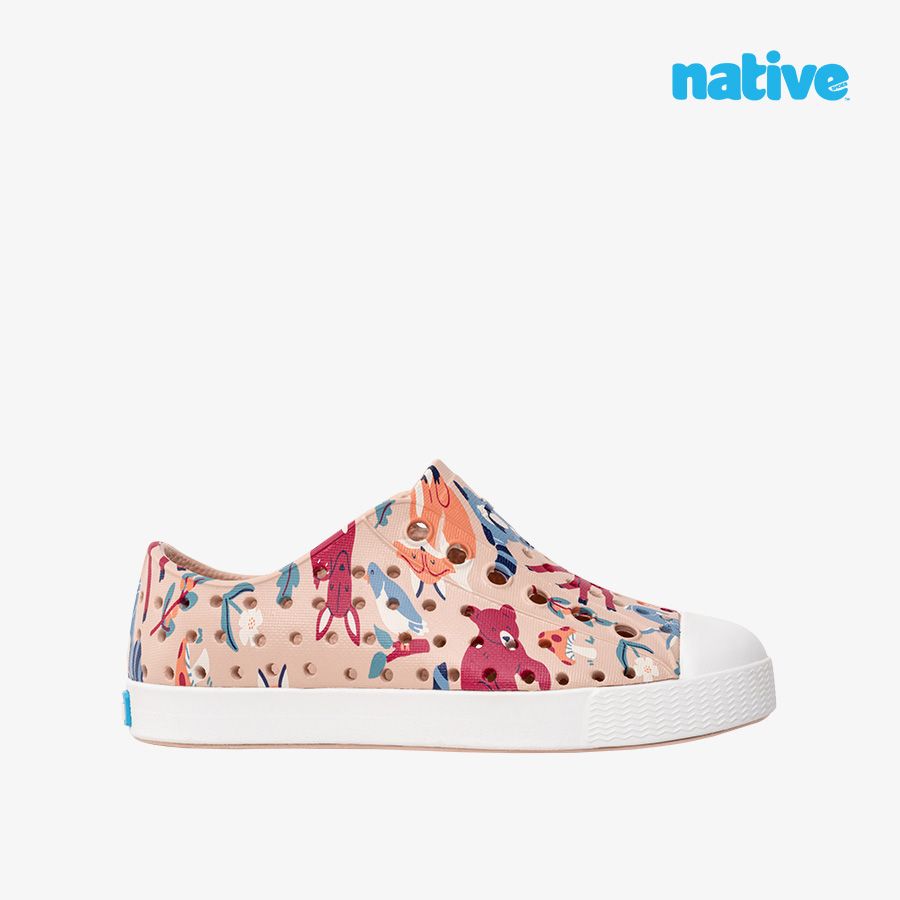  Giày Lười Bé Gái NATIVE Jefferson Print Junior 