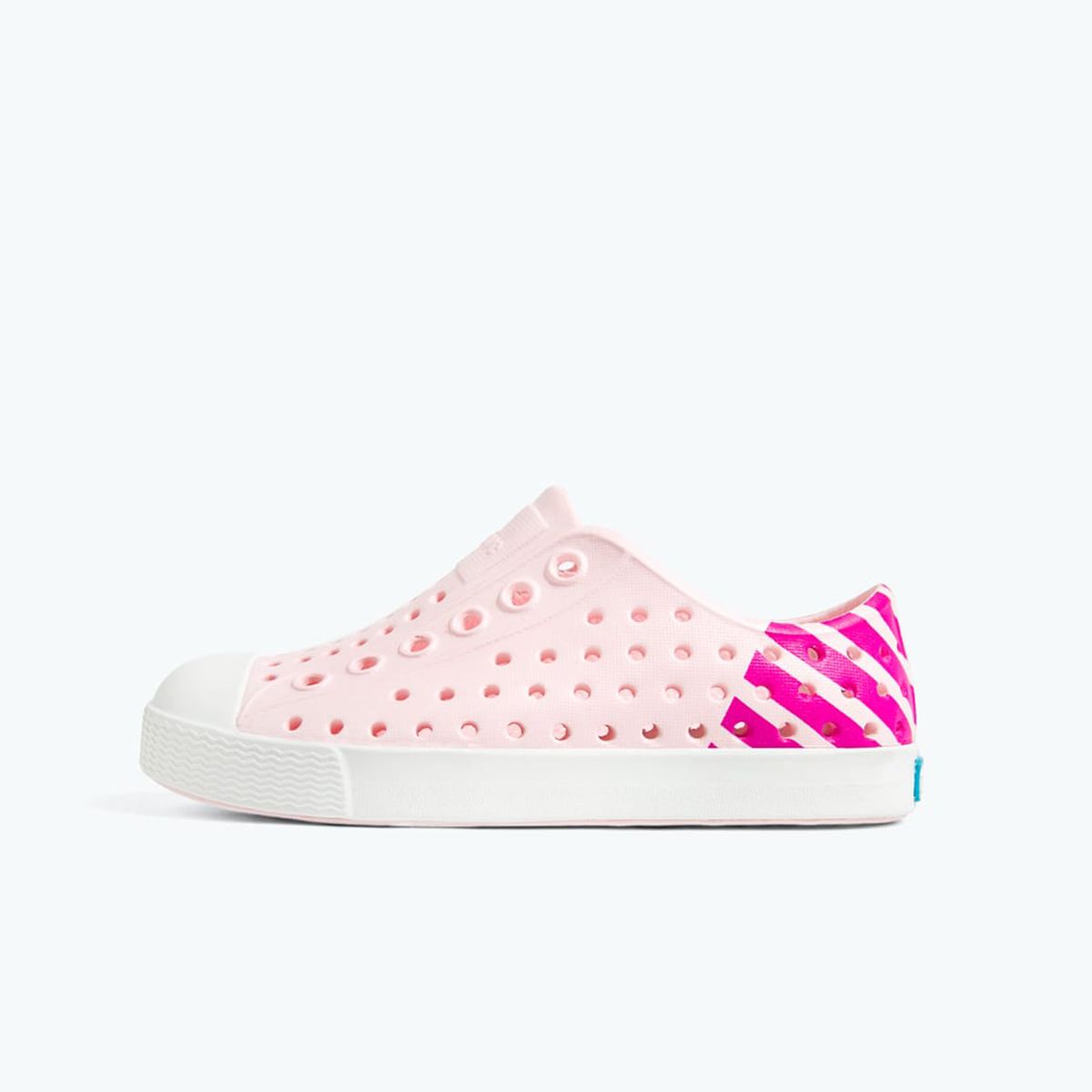 GIÀY NATIVE J JEFFERSON BLOCK JUNIOR (12100102) BLOSSOM PINK/ SHELL WHITE/ FESTIVAL GLOW BLOCK