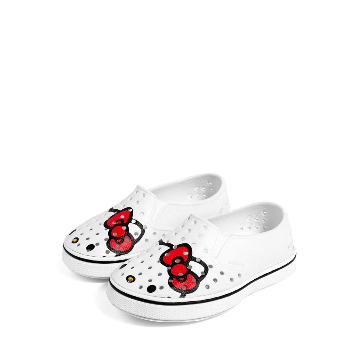 Giày native j miles print junior (12104601) shell white/ shell white/ hello kitty