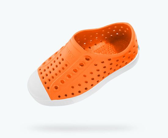 Giày native j jefferson junior (12100100) city orange/ shell white