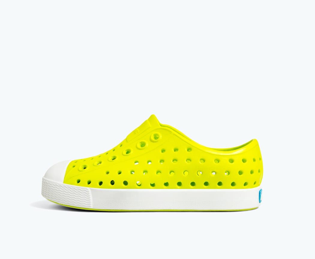 Giày native j jefferson junior (12100100) glo green/ shell white