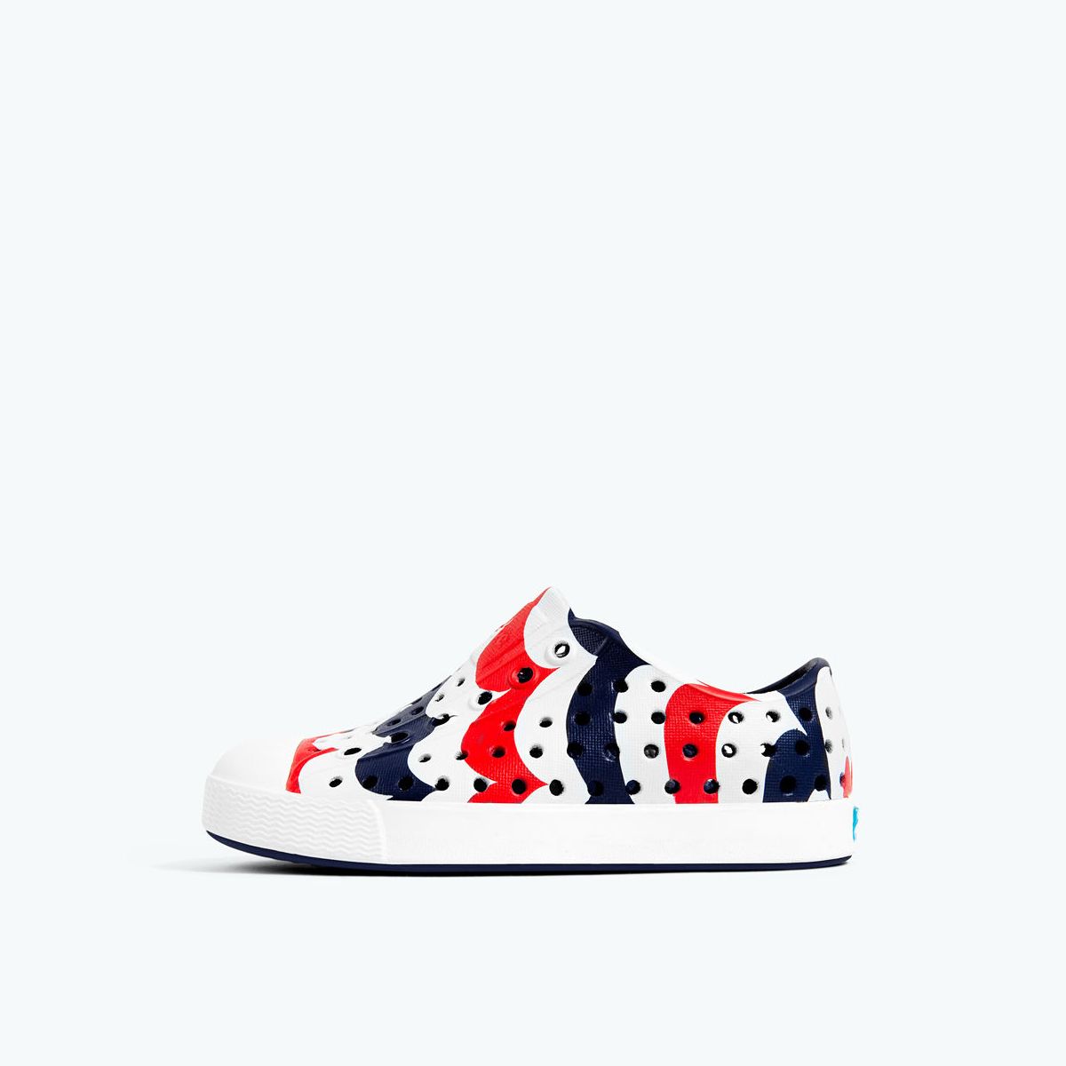 GIÀY NATIVE C JEFFERSON PRINT CHILD (13100101) REGATTA BLUE/ SHELL WHITE/ ARCHES