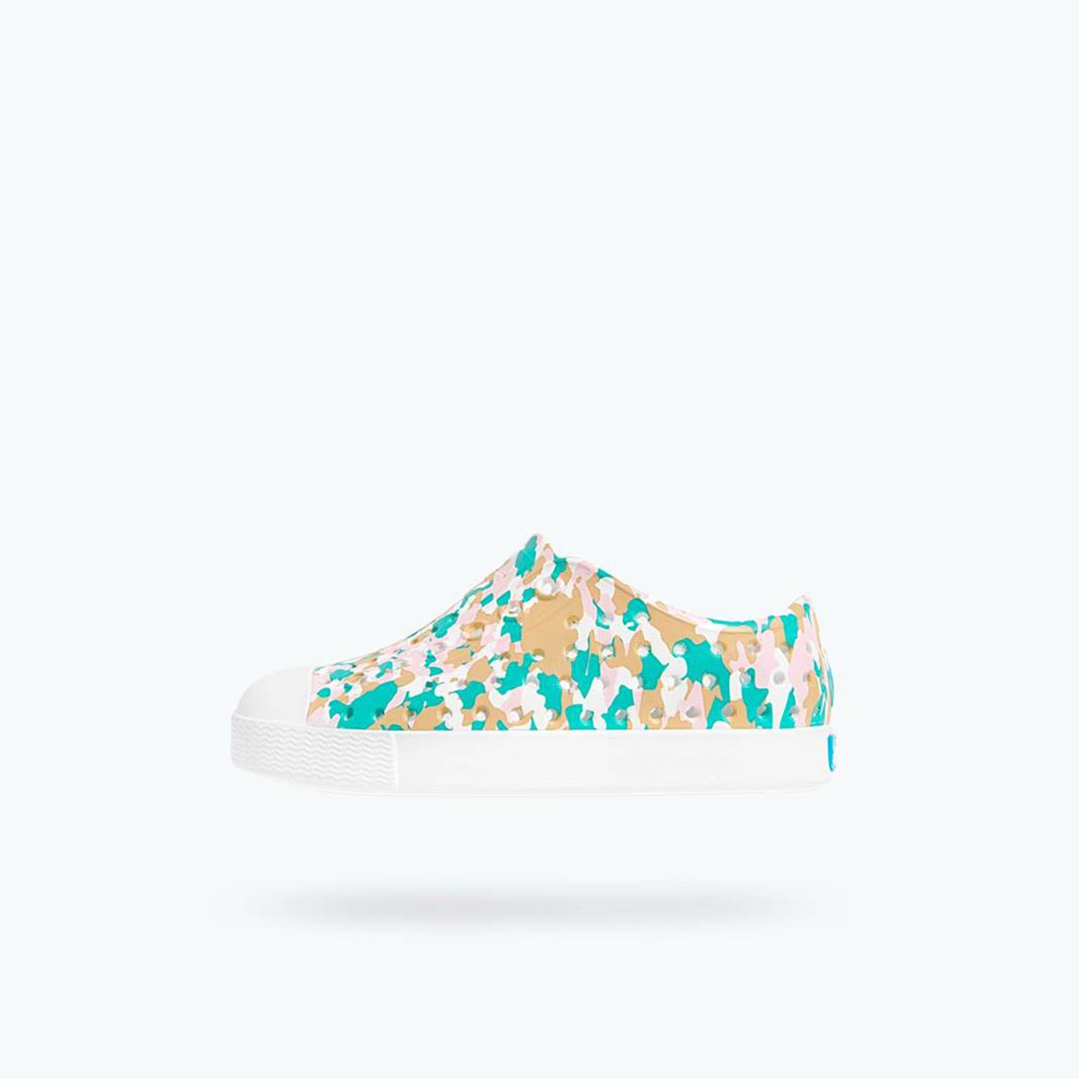 Giày native c jefferson print child (13100101) shell white/ shell white/ konpeito