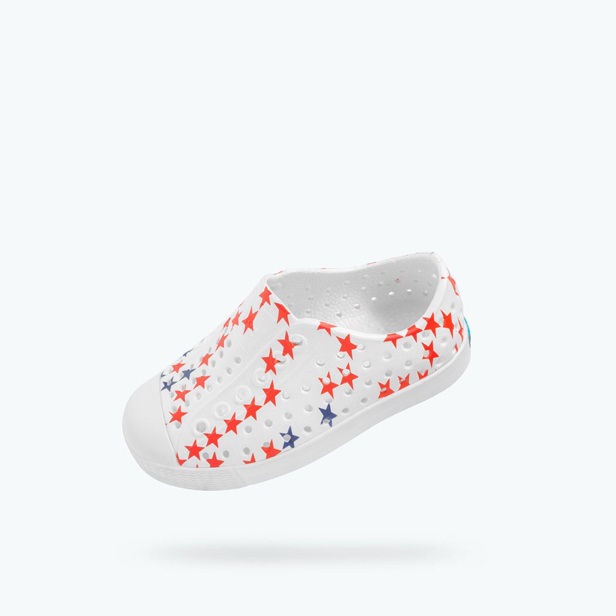 GIÀY NATIVE J JEFFERSON PRINT JUNIOR (12100101) SHELL WHITE/ SHELL WHITE/ LITTLE STAR