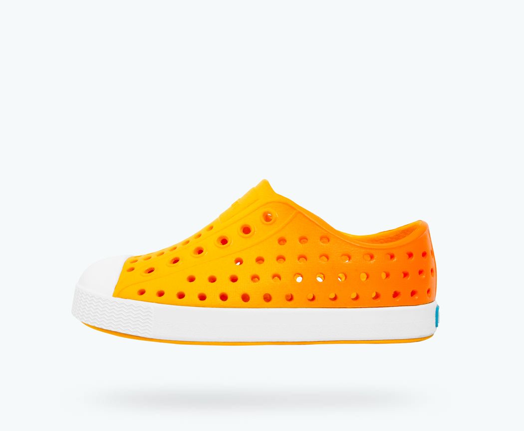 Giày native j jefferson ombre junior (12100147) beanie yellow/ shell white/ begonia ombre