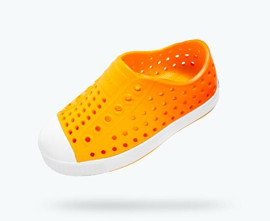 Giày native c jefferson ombre child beanie yellow/ shell white/ begonia ombre