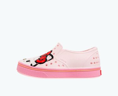 Giày native j miles print junior (12104601) blossom pink/ princess pink/ hello kitty