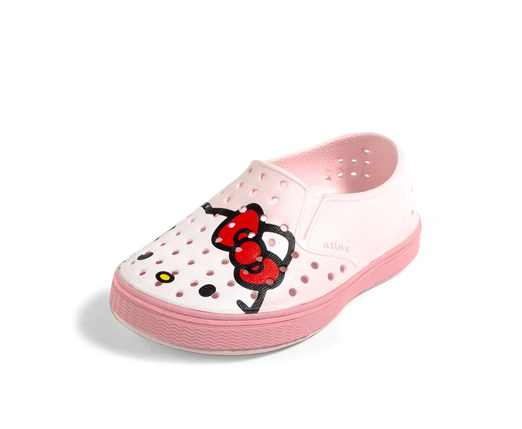 Giày native c miles print child (13104601) blossom pink/ princess pink/ hello kitty