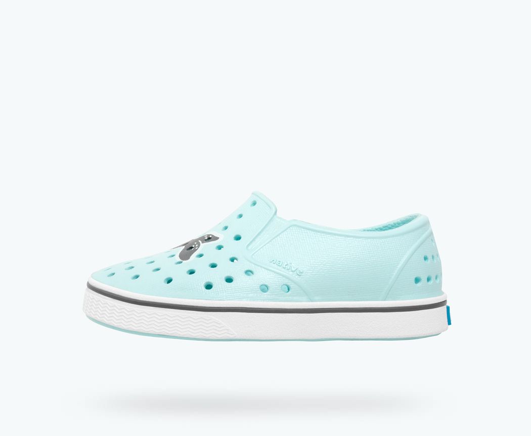 Giày native j miles print junior (12104601) piedmont blue/ shell white/ narhval