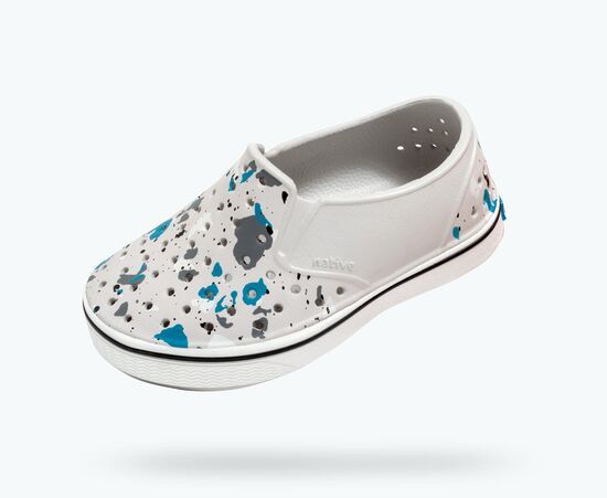GIÀY NATIVE J MILES PRINT JUNIOR (12104601) TUNDRA GREY/ SHELL WHITE/ QUARTZ