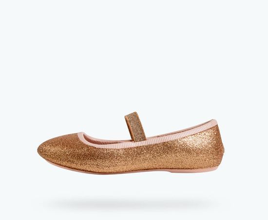 Giày native c margot bling child (13304912) rose gold bling