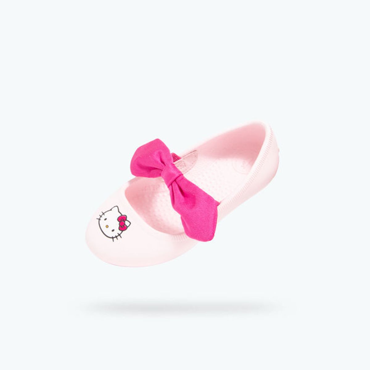 Giày native c margot bow print child (13304945) blossom pink/ hello kitty