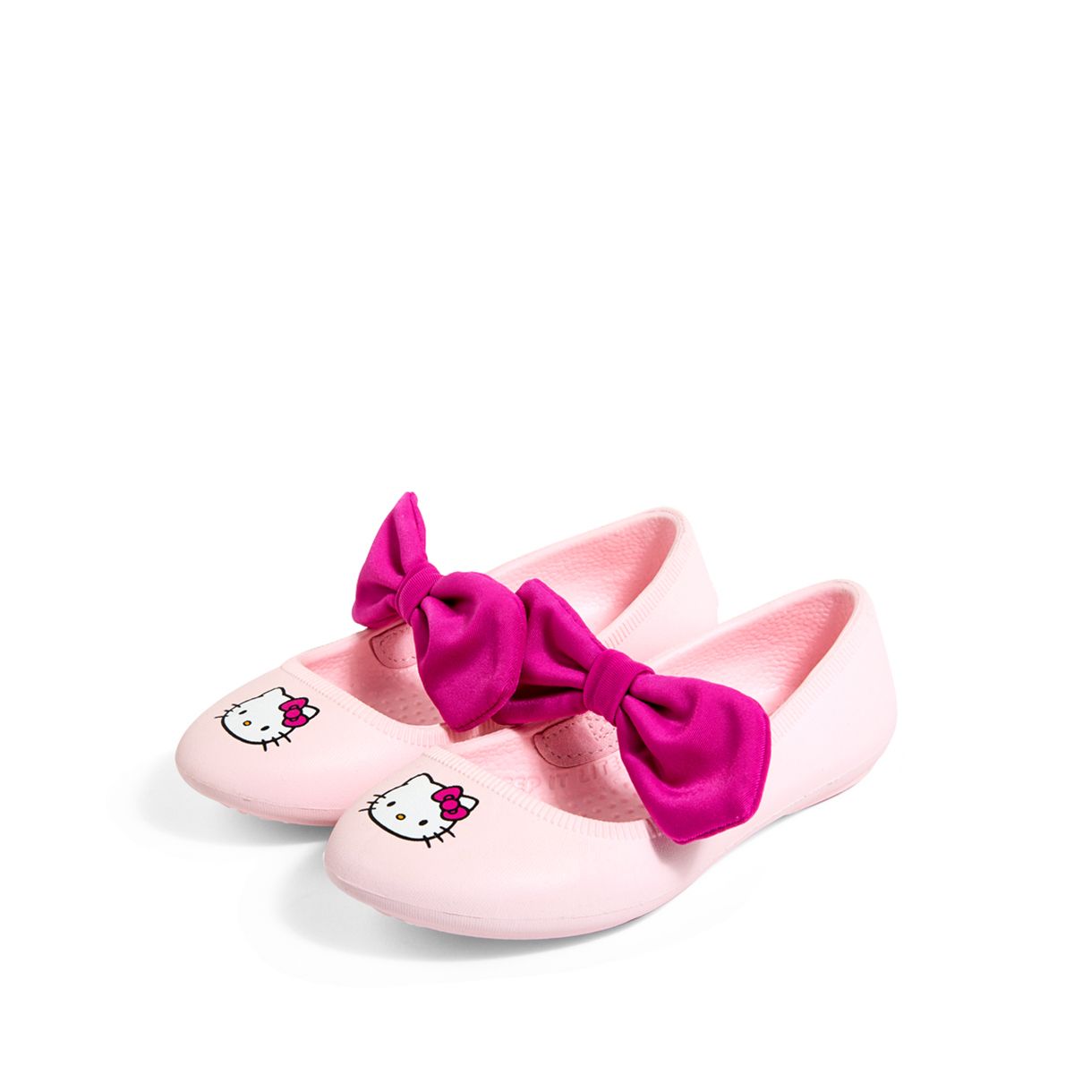 Giày native c margot bow print child (13304945) blossom pink/ hello kitty