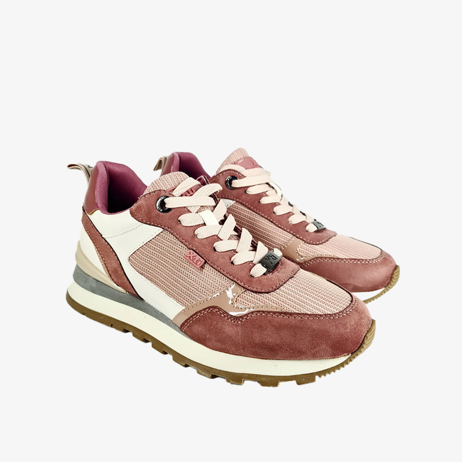  Giày Sneakers Nữ XTI Nude Pu Combined Ladies Shoes 