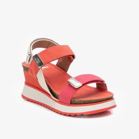  Giày Đế Xuồng Nữ XTI Coral Pu Ladies Sandals 