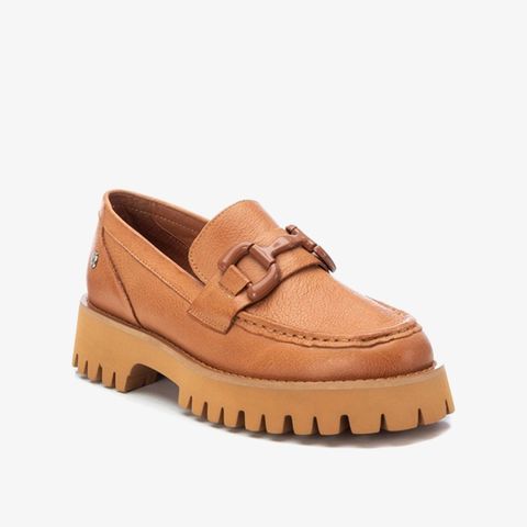  Giày Tây Nữ CARMELA Camel Leather Ladies Shoes 