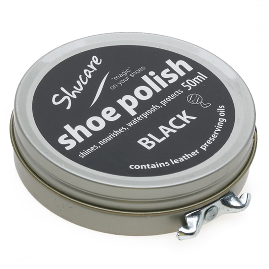 SHUCARE Tin Shoe Polish - Black