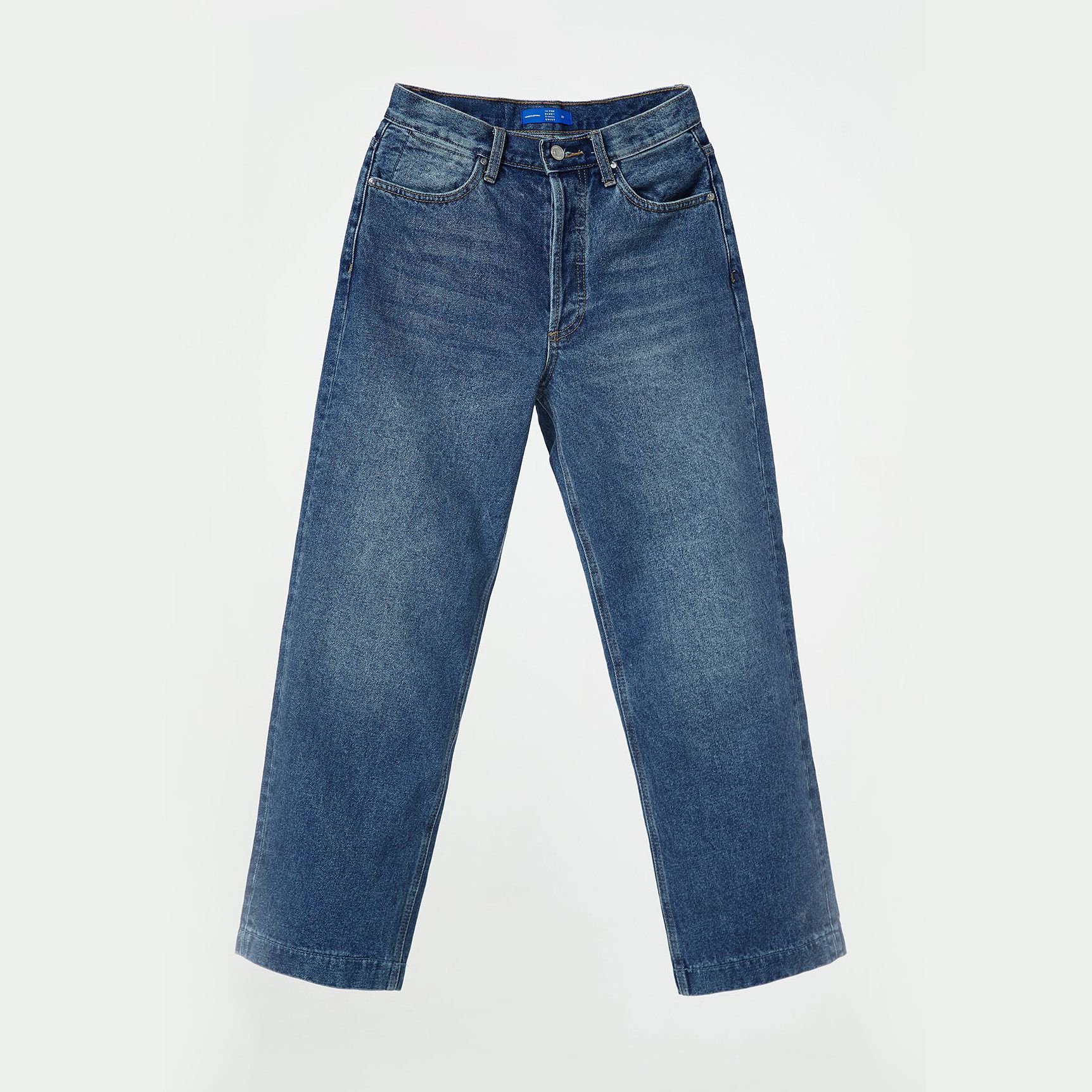  Quần Dài Nữ TheBlueTshirt The Original Dad Jeans - Dark Blue Wash 