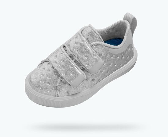 Giày native c monaco glitter child (23104407) silver glitter/ mist grey