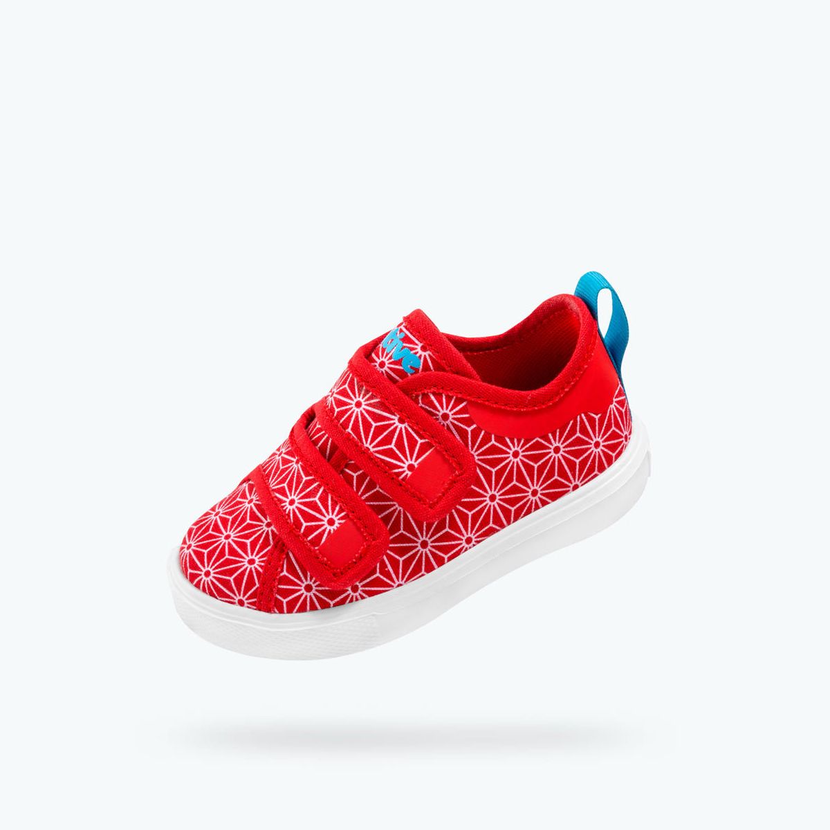 GIÀY NATIVE C MONACO VELCRO CANVAS CHILD (23104429) TORCH RED/ SHELL WHITE/ ASANOHA