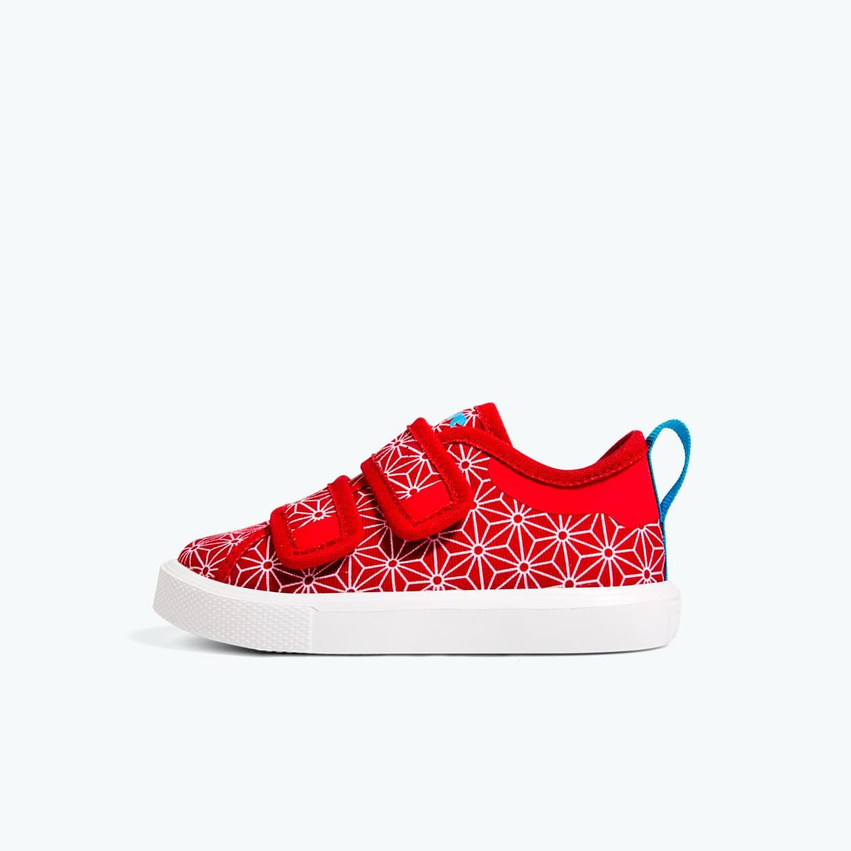GIÀY NATIVE C MONACO VELCRO CANVAS CHILD (23104429) TORCH RED/ SHELL WHITE/ ASANOHA