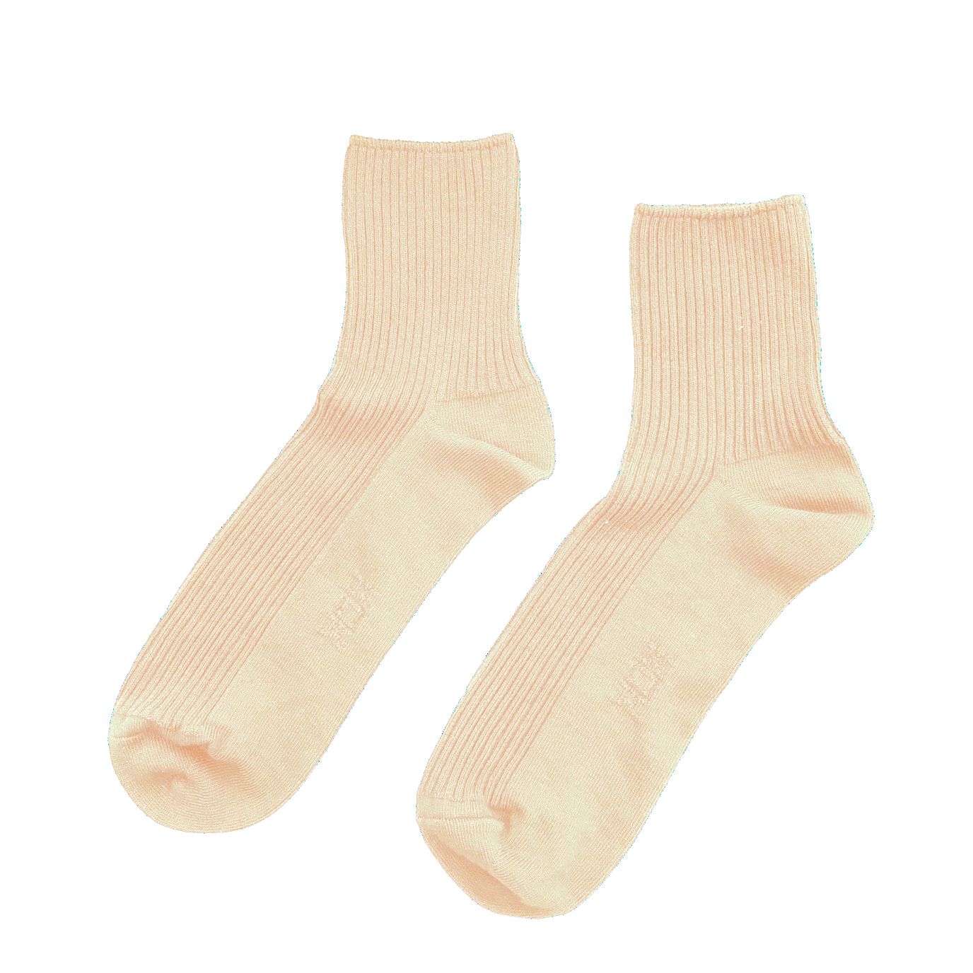 Vớ Unisex XOX - Vớ Màu Trắng Ngà