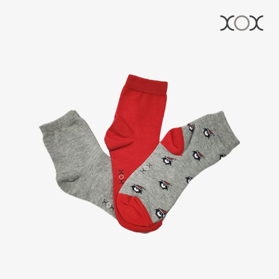  Combo 03 Vớ Trẻ Em Giáng Sinh XOX Size 3-6Y 